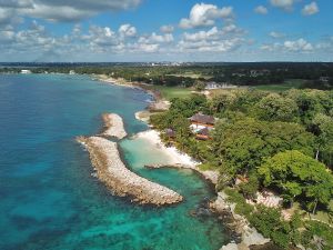 Casa De Campo (Teeth Of The Dog) Aerial Lagoon Gap